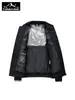 Tangkezhe Chaqueta de plumón para hombre Otoño e Invierno Nueva Chaqueta de Béisbol Suelta Casual Juvenil de Negocios Abrigo de Marca Cálido de Moda