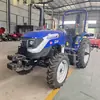 Tractor Lovol Oubao M704-2H de Tracción en las Cuatro Ruedas con Eje Trasero Reforzado, Tractor Agrícola Weichai de 4 Cilindros de Ahorro de Energía y Eficiente en Combustible