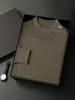 Nuevo Suéter de Cachemir para Hombre 2026 con Elegante Cremallera en el Hombro, Jersey de Cachemir Moderno y Versátil