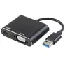 Hub USB C Hub USB 3.0, VIENON Aluminio 8 en 1 Extensor USB con Lector de Tarjetas SD/TF, Conector Auxiliar para Auriculares de 3.5mm para MacBook Pro Air y Más Dispositivos PC/Laptop/Tablet