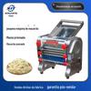 Multifuncional Pequena Máquina de Fazer Massa de Pastel de Carne/Macarrão Totalmente Automática Imitação Feita à Mão Máquina de Macarrão Elétrica Aço Inoxidável Máquina de Laminar Macarrão