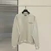 Sudadera para Hombre de Otoño e Invierno con Forro Polar Juvenil Cuello Redondo Manga Larga Estilo High-Street Esencia de Pareja Nicho Moderna Versátil Holgada Estilo Americano