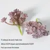 Suculentas de simulação bonsai flocado mini suculentas artificiais falsas acessórios planta verde parede decoração de casa DIY ornamentos
