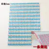 Venta Directa de Fábrica Manual Cadena Pegatinas de Pedrería Pegatinas Decorativas para la Cara Pegatinas de Diamantes Acrílicos