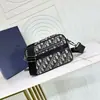 Bolso de mensajero nuevo para hombre, bolso de mano, bolso para cámara de tamaño mediano, bolso de hombro jacquard bordado de lona vintage, bolso cruzado