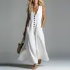 Vestido Casual de Color Sólido con Bolsillo de Parche y Escote en V Profundo, Nuevo para Primavera/Verano, Sitio Independiente de Amazon 2026, Transfronterizo Europeo y Americano