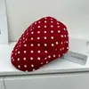 Sombrero Retro de Lunares de Nicho 2026 Ecuestre para Mujer, Moda Coreana, Sombrilla Artística, Adelgazante Facial, Sombrero de Artista Versátil