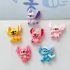Accesorios de Resina Brillantes de Dibujos Animados Stitch Material para Manualidades Pegamento Cremoso Funda de Teléfono Móvil Llavero Pasador Joyería Venta al por Mayor