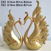 Presentes de Casamento para Casais, Enfeites de Cisne, Decorações para Sala de Estar, Decorações para Quarto de Casamento, Artesanato Criativo e Prático
