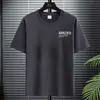 Nueva Camiseta Versátil de Verano de Seda Helada de Secado Rápido de Manga Corta Moderna Delgada Holgada Deportiva Versátil Camiseta de Manga Corta para Hombre