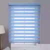 Cortinas translúcidas finas personalizadas para uso transfronteiriço, que transmitem luz mas não revelam o interior, cortinas bloqueadoras de sol sem necessidade de perfuração, adequadas para escritórios, quartos e cozinhas