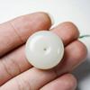 DIY Acessórios de Joias Artesanais Fivela Ping An Jaspe Jade Branco Topázio Jade Azul Vidro Pingente de Fivela Ping An Contas Soltas Atacado