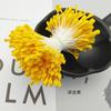 Flor de Malte Coreana para DIY, Acessórios de Estilo Antigo para Cabeça, Estames de Flor Foscos, Flores Feitas à Mão, Núcleo de Flor de Rosa Simulada