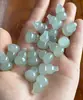 Pendente de Calcedônia Natural Tridimensional Não Poroso em Forma de Cabaça DIY Feito à Mão Joias de Jade Pulseira de Ágata Acessório para Pendurar no Carro