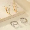 Pendientes de botón de plata S925 de moda transfronteriza, totalmente incrustados de diamantes para mujer, pendientes de nicho populares únicos y de alta gama