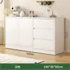 Buffet minimalista moderno para uso doméstico, adequado para apartamentos pequenos, salas de estar e halls de entrada; Armário de jantar e armário de chá estilo nórdico