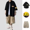 Conjunto de Camisa de Manga Curta de Verão para Homens Plus Size Pessoa Gorda Tendência Americana Jovem Canalha Conjunto Fresco de Três Peças Homens