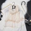 Nuevo Pañuelo de Seda de Morera con Cuentas para Mujer, Pañuelo Mezclado de Seda y Lana, Chal Largo Versátil, Chal de Alta Calidad al por Mayor