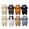 8 Gato Quente Auto-Curativo Japonês Figuras de Gato Realistas K-Style Criativo Boneca Plana Material da Caixa