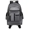 Nova Estilo Grande Capacidade Multiuso Viagem de Negócios Bagagem de Mão Bolsa com Rodinhas Mochila para Laptop