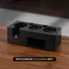 Dispensador de polvo, pisón de café, juego de tres piezas, soporte para pisón de máquina de café, martillo pisón, herramienta de almacenamiento