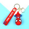 Nuevo Llavero de Patineta Spider-Man Muñeco de Goma Blanda Marvel Colgante para Llave de Coche Favorito de los Niños Accesorio para Mochila