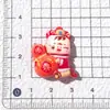 Dibujos Animados Año Nuevo Caballo Bebé DIY Al por Mayor Accesorios para Llaveros Decoraciones para el Tablero del Coche Materiales para Gomas de Pelo de Niños