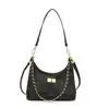 Bolsa de Ombro Patchwork Estilo Coreano Tendência para Mulheres 2026 Nova Coleção Primavera Início Vintage Corrente Elegante Versátil Bolsa Transversal