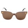 Gafas de Sol Retro Advanced Sense Montura Ovalada Gafas de Metal Gafas Anti-UV 139 90286
