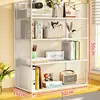 Estantería de escritorio, organizador de mesa, almacenamiento de escritorio de oficina, encimera de mesa de comedor, escritorio de múltiples niveles, gabinete escalonado - un imprescindible para tu escritorio