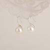 Brincos de Pérola de Água Doce Naturais Para Meninas Celebridade da Internet Estrela Prata Esterlina S925 Clássico Mais Vendido Luxo Leve High-end Studs