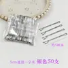 Pasador Negro para Mujer, Pinza para Flequillo Lateral, Pinza en Forma de U para Fijar el Cabello, Pinza Pequeña para el Cabello, Pinza de Acero en Forma de U