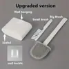 Nuevo Cepillo para Inodoro para Baño del Hogar, Sin Rincones Muertos, Almacenamiento de Silicona, Artefacto de Limpieza sin Perforaciones, Multifuncional