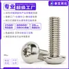 Tornillos de Acero al Carbono de Alta Resistencia Grado 10.9 con Cabeza Redonda y Hexágono Interior Tornillos con Cabeza Plana Niquelados Tornillos con Cabeza Semiredonda M2M3M10