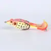 Rana Trueno Biónica Giratoria Tractor de Superficie de Agua Acero de Alto Carbono Doble Gancho 9cm13g Señuelo Luya Señuelo Blando Transfronterizo