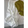 Pantalones Casuales Sueltos Talla Extra Grande 150kg para Mujer, Delgados de Primavera y Verano, de Cintura Alta, Protección Solar, Pierna Ancha