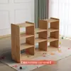 Armário de Brinquedos para Jardim de Infância Armário de Mochilas de Madeira Maciça Armário de Materiais Didáticos Montessori para Crianças Estante de Livros Armário de Sapatos Rack de Armazenamento Armário Combinado de Canto