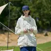 Ropa de Piel con Capucha Fresca de Verano UPF+ Ropa Delgada de Protección Solar Ropa Casual de Protección Solar para Hombre Chaqueta Anti-UV