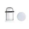 Brincos de Tarraxa com Base Plana para Estudantes, Brincos de Vidro, Piercings de Nariz, Piercings de Cartilagem da Orelha 1.6-25mm, Piercings de Cogumelo, Joias para Piercing, Expansores de Orelha