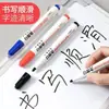 Marcador para Pizarra Gran Capacidad Base Agua Borrable Fácil de Escribir y Borrar Rojo Azul Para Maestros Bolígrafos de Escritura Estudiantes Papelería de Oficina Venta al por Mayor