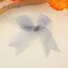 Palito com Laço de Organza Cauda de Andorinha 25mm Laço para Bolo Laço de Festa Festival Laço Transfronteiriço