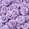 Cabeza de Flor Única de Rosa Artificial de Espuma de Polietileno Espesada, Accesorios Florales para Mesa de Arco de Boda, Regalo de San Valentín DIY