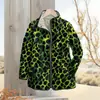 2025 Sitio Independiente TEMU Moda Femenina Abrigo de Algodón Acolchado Serie Estampado de Leopardo Estampado Digital Botón Abrigo de Algodón para Mujer