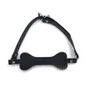 Personalizado Cão Branco Sexy Osso de Cachorro Bola de Boca Casal Flertando Brinquedo Sexual Alternativo Plug de Boca de Osso Sm Treinamento Ferramenta de Tortura