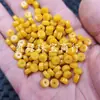 Cuentas Espaciadoras de Jade Amarillo, Cuentas de Ábaco de Jade, Cuentas Sueltas de Jade, Ámbar, Cuentas Espaciadoras Amarillas de Aceite de Pollo Amarillo, Accesorios para Joyería DIY, Venta al por Mayor de Cuentas