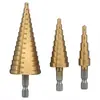 Broca Pagoda de Hardware Más Vendida para Carpintería, Capaz de Perforar Agujeros Fácilmente en Varios Materiales, Broca Afilada, Resistente al Desgaste y Eficiente