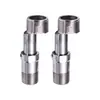 Conector de codo universal para grifo de ducha, codo excéntrico de diámetro variable, accesorio de conversión de tornillo de codo extendido