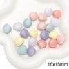 Macaron Magic Color Acrílico Impressão de Cores Misturadas Contas Coloridas Contas Espalhadas Pulseira de Contas Feitas à Mão Acessórios para Colar