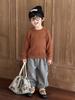 Calça Masculina Estilo Primavera e Outono Calça Longa Casual Infantil Calça Jogger Esportiva Solta Infantil Roupa Infantil Classe A