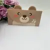 Exquisite Cartão de Animal Estilo Europeu Cartão de Agradecimento Pequeno Fresco Presentes de Acompanhamento para Floricultura Vários Cartão de Convite para Vinho Cartão de Cumprimentos